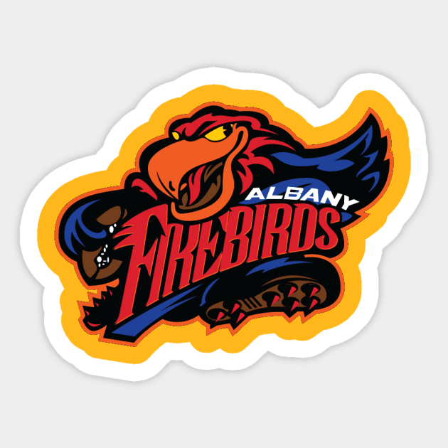 Albany Firebirds Sticker by MindsparkCreative